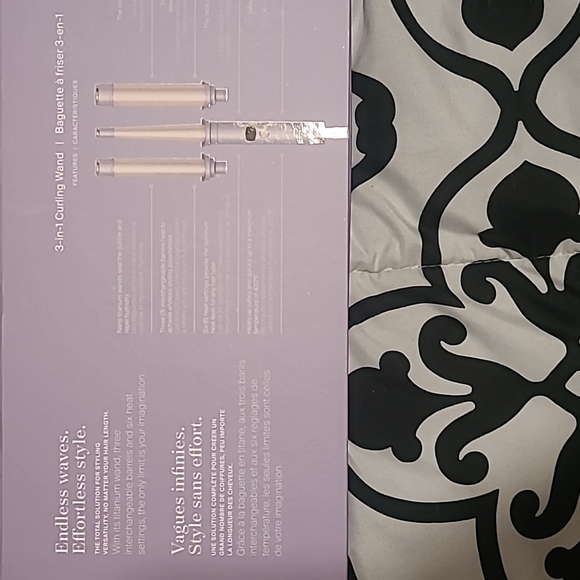 NWT Monat Triple Touch 3-in-1 Curling Wand - Picture 8 of 9